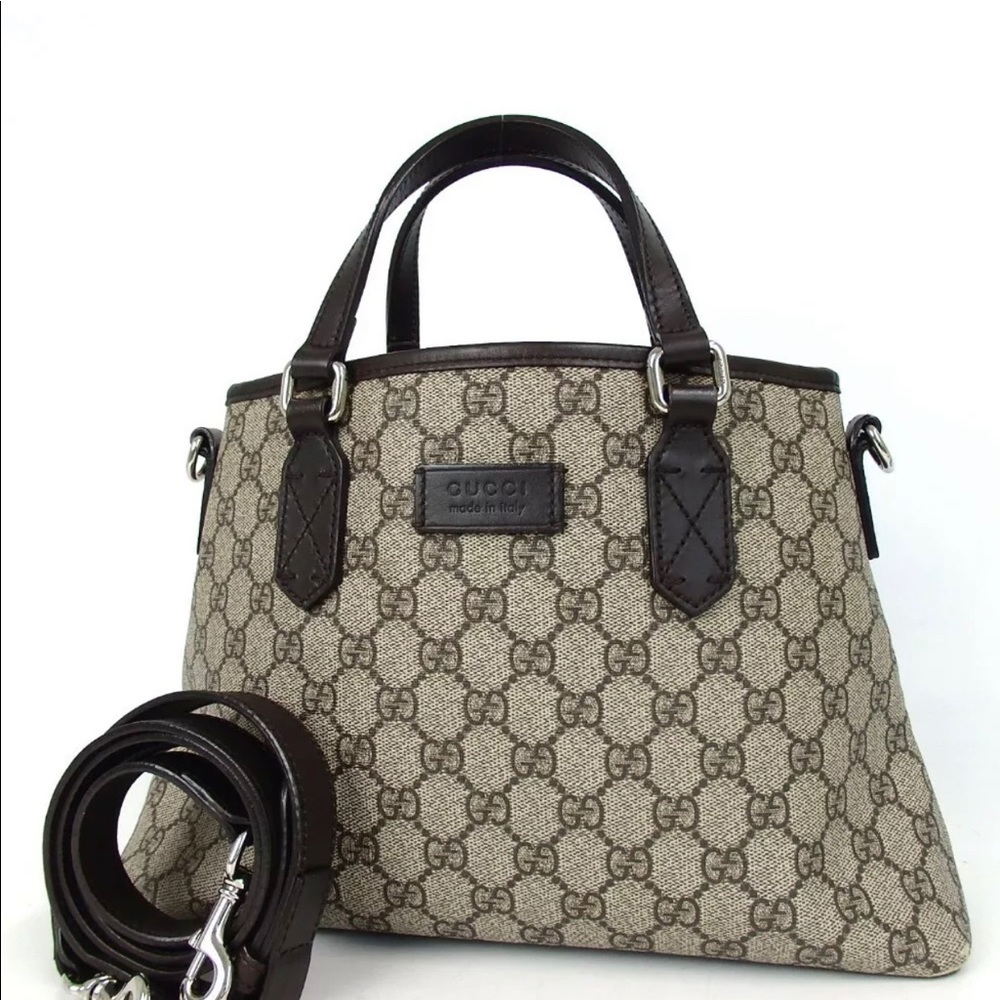 Gucci GG pattern 2way shoulder bag